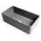 Alfi Brand Gray Matte Smooth Apron 33" x 18" Single Bowl Fireclay Farm Sink ABF3318S-GM - alternate 6